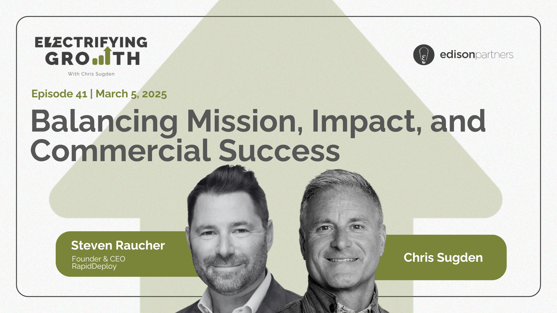 Electrifying Growth Episode 41: Balancing Mission, Impact, and Commercial Success