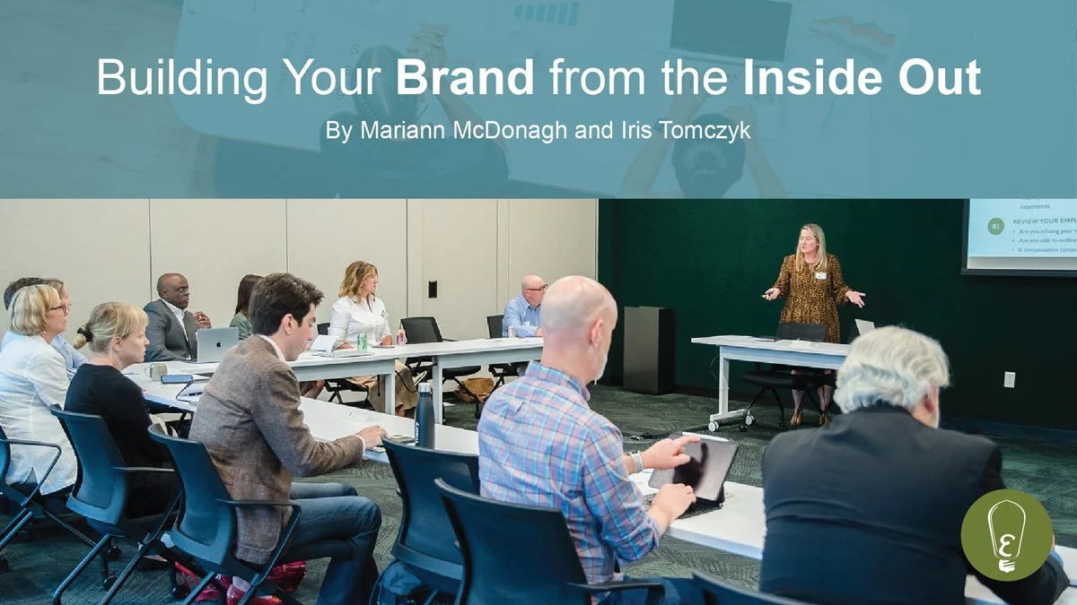 Building Your Brand from the Inside Out 